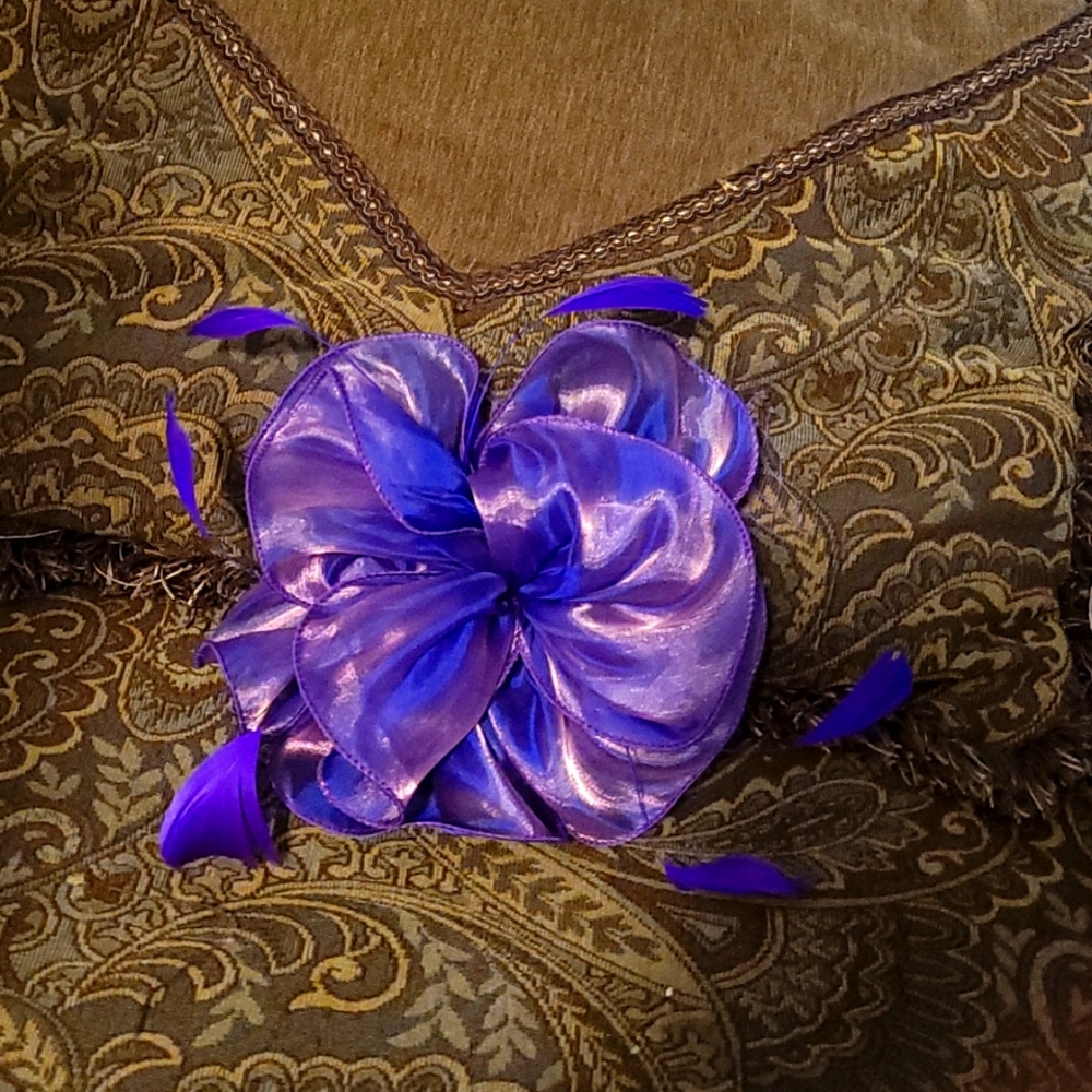 Pretty purple hat!